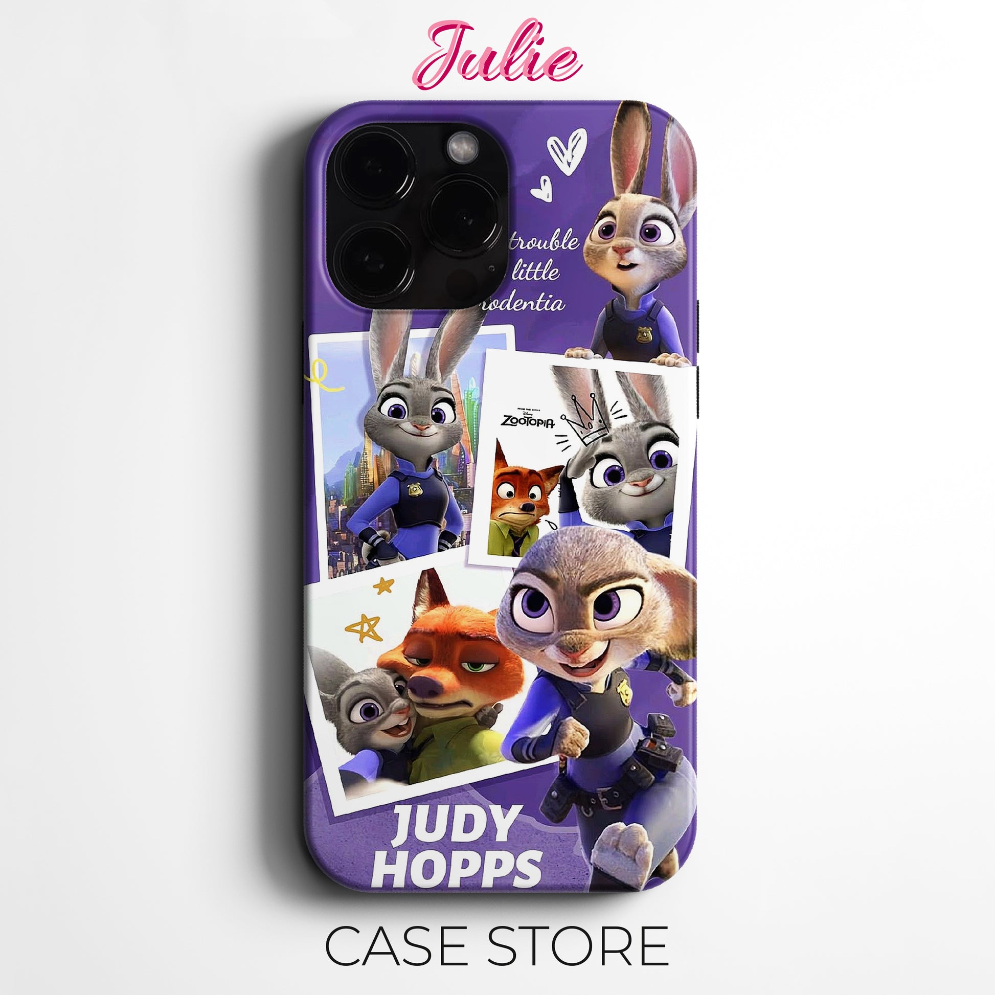 Julie Case "Zootopia Judy Hopps" Tasarım Telefon Kılıfı – Friends Koleksiyonu